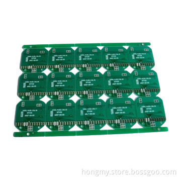 Double-sided PCB with Gold Fingers and Immersion Gold Finished, TG170 FR4 Based, 2oz Copper Foil
